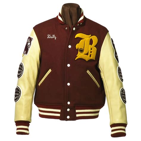 varsity made letterman jacket